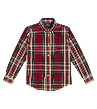 POLO RALPH LAUREN STRIPED COTTON PIQUÉ POLO SHIRT