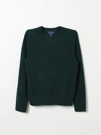 POLO RALPH LAUREN SWEATER POLO RALPH LAUREN KIDS COLOR GREEN