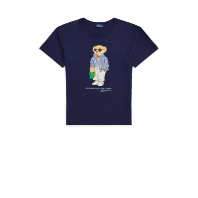 POLO RALPH LAUREN T-SHIRT À LOGO EN COTON