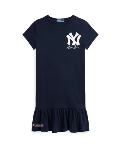 POLO RALPH LAUREN TODDLER AND LITTLE GIRLS POLO RALPH LAUREN YANKEES DRESS