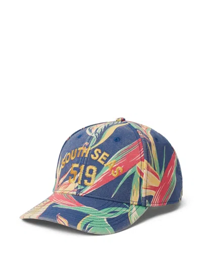 POLO RALPH LAUREN TROPICAL-PRINT BASEBALL CAP