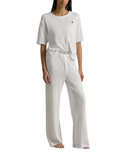 POLO RALPH LAUREN WAFFLE KNIT PAJAMA SET