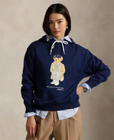 POLO RALPH LAUREN WOMEN'S POLO BEAR FLEECE HOODIE
