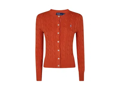 POLO RALPH LAUREN WOMEN'S POLO SHIRT RALPH LAUREN LONG SLEEVE CARDIGAN IN SOLAR SKY BLUE