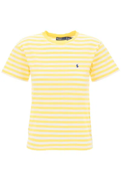 POLO RALPH LAUREN WOMEN'S STRIPED CREWNECK T-SHIRT