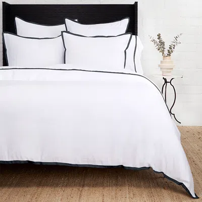 POM POM AT HOME LANGSTON DUVET COVER SET, TWIN