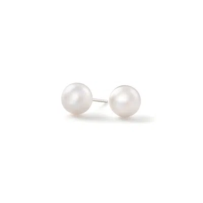 POMPEII3 6MM PEARL STUDS