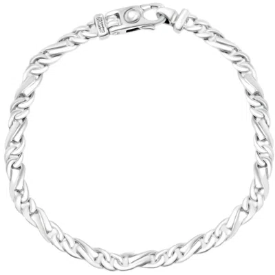 POMPEII3 MEN'S LINK 14K GOLD (21GRAM) OR PLATINUM (33GRAM) 5.5MM BRACELET 8.25"