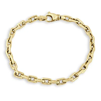 POMPEII3 MEN'S ROLO LINK 14K GOLD (26GRAM) OR PLATINUM (42GRAM) 5MM BRACELET 8.5"