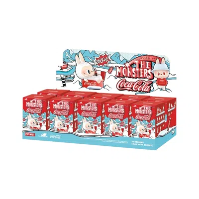 POP MART Pop Mart x Coca-Cola The Monsters Labubu Figure Sealed Case (10 Blind Boxes)