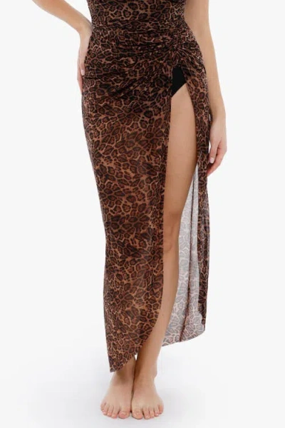 POPILUSH POPILUSH BIAS TWIST MESH SARONG COVERUP