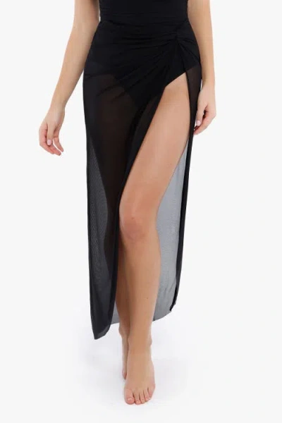 POPILUSH POPILUSH BIAS TWIST MESH SARONG COVERUP