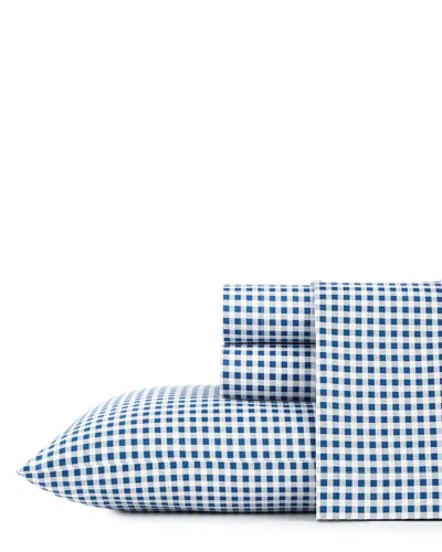 POPPY & FRITZ POPPY & FRITZ GINGHAM PLAID SHEET SET