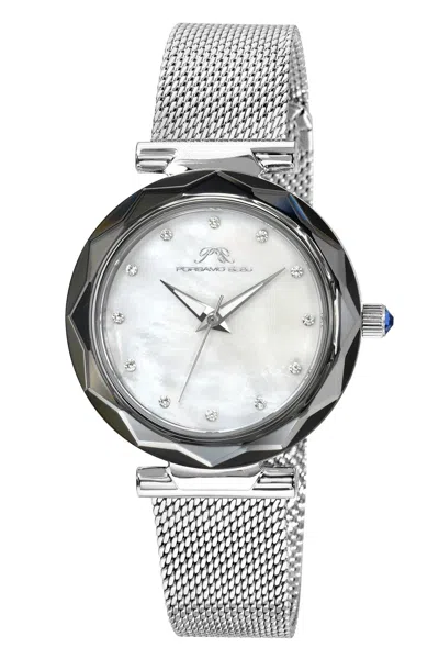 PORSAMO BLEU HAZEL STAINLESS STEEL SILVER TONE WOMEN'S WATCH 1271AHAS