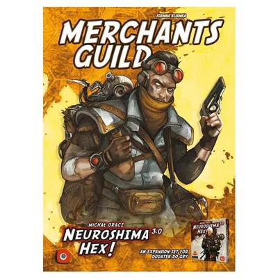 PORTAL GAMES NEUROSHIMA HEX MERCHANTS GUILD BOARD GAME