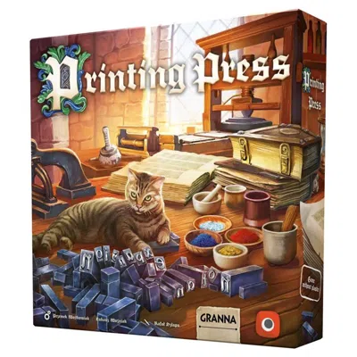 PORTAL GAMES PRINTING PRESS BOARD GAME