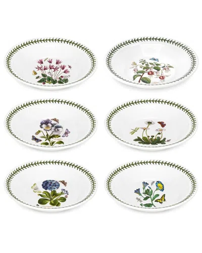 PORTMEIRION PORTMEIRION BOTANIC GARDEN SET OF 6 SOUP BOWLS
