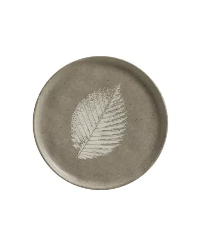 PORTO BRASIL SEIVA STONEWARE BREAD PLATES, SET OF 6