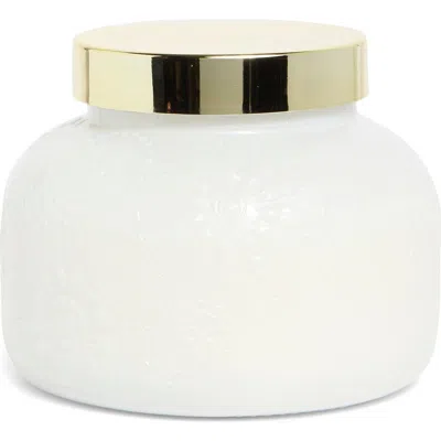 PORTOFINO CANDLES PORTOFINO CANDLES WHITE PEONY JUMBO GARDEN GLASS JAR CANDLE