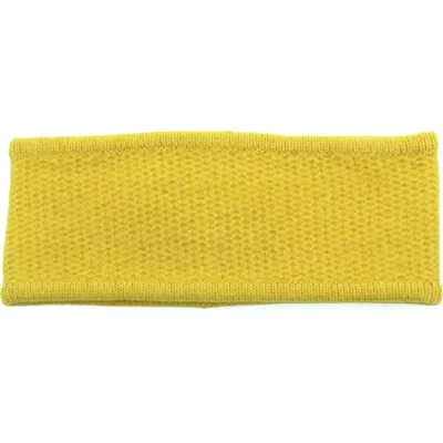 PORTOLANO PORTOLANO HONEYCOMB STITCH CASHMERE HEADBAND