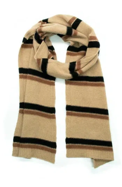 PORTOLANO PORTOLANO STRIPE CASHMERE SCARF