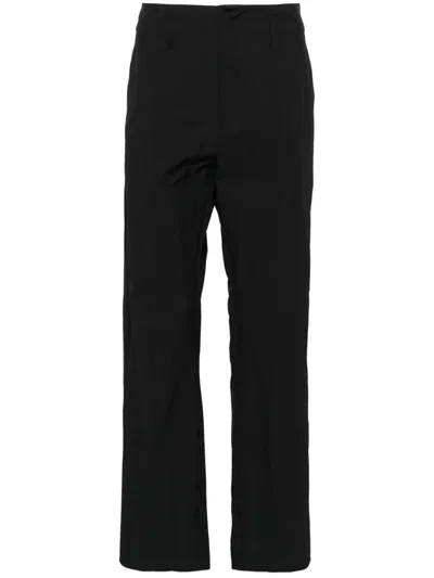 POST ARCHIVE FACTION MID-RISE STRAIGHT-LEG TROUSERS
