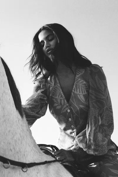 POUPETTE ST BARTH BLOUSE CAMELIA