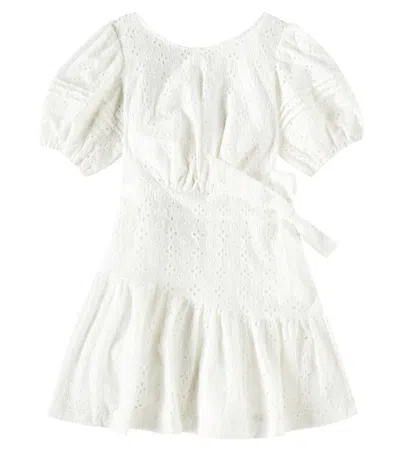 POUPETTE ST BARTH CHANTAL BRODERIE ANGLAISE COTTON DRESS