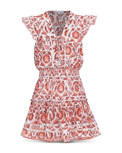 POUPETTE ST BARTH GIRLS' ANAIS PAISLEY FLORAL MINI DRESS - LITTLE KID, BIG KID