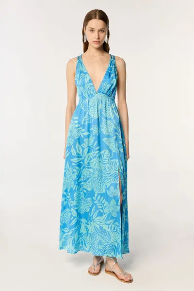 POUPETTE ST BARTH LONG DRESS CYCAS