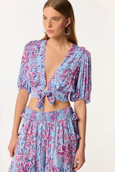 POUPETTE ST BARTH TOP CELESTE