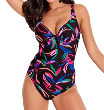 POUR MOI PALERMO UNDERWIRED TANKINI TOP IN MULTI