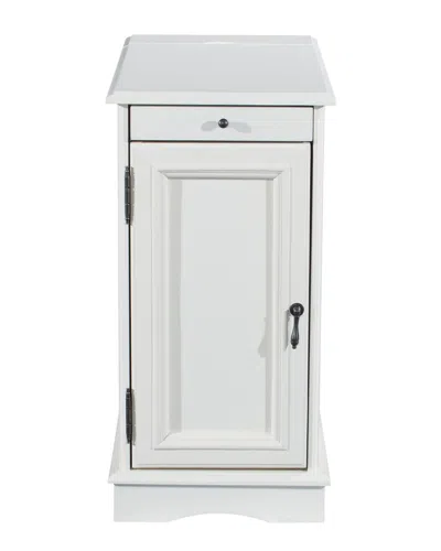 POWELL POWELL VANCE WHITE ACCENT TABLE