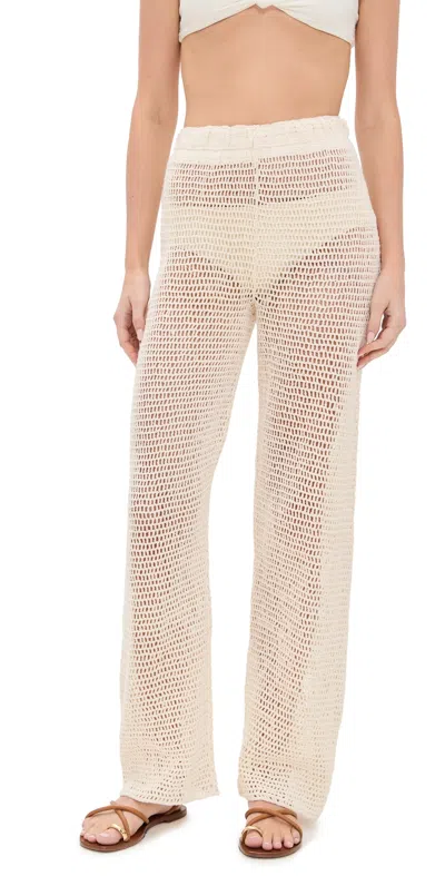 PQ SWIM ELIZA PANTS IVORY