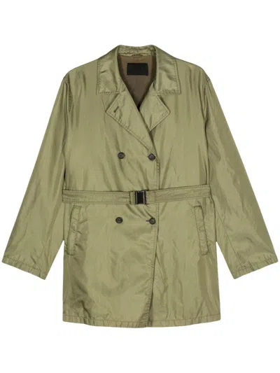 PRADA 2000S DOUBLE-BREASTED TRENCH COAT
