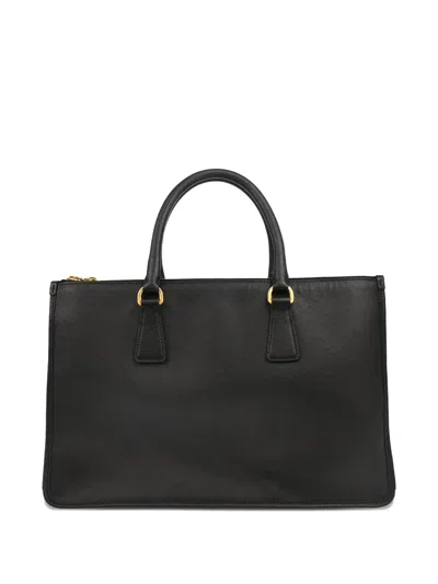 PRADA 2010S LEATHER TOTE BAG