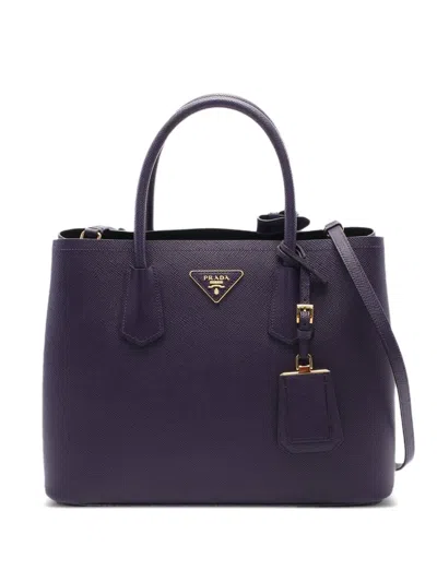 PRADA 2010S SAFFIANO TWO-WAY HANDBAG
