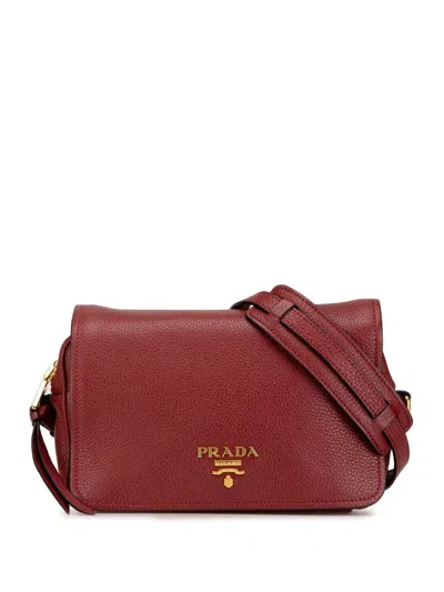 PRADA 2013-2024 VITELLO PHENIX FLAP CROSSBODY BAG