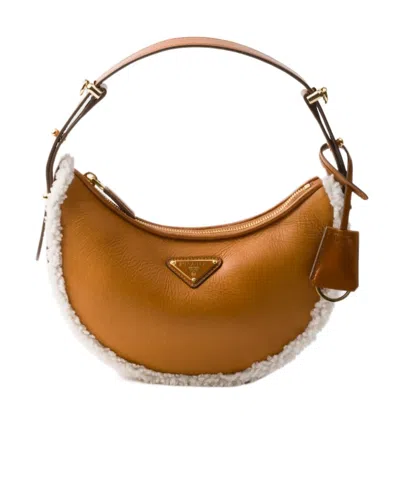 PRADA PRADA ZIPPED SMALL SHOULDER BAG