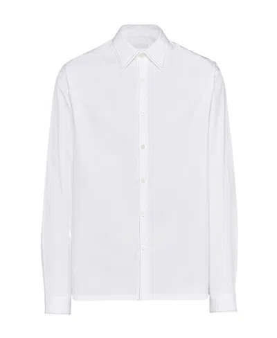 PRADA PRADA BUTTON-UP LONG SLEEVED SHIRT
