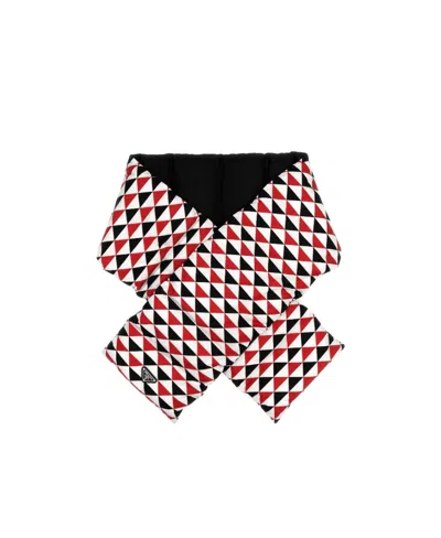 PRADA COLLISION COLOR DOUBLE-SIDED SCARF