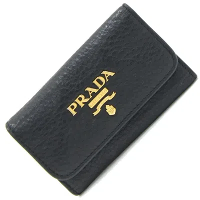 PRADA COLOR LEATHER KEYCASE (PRE-OWNED)