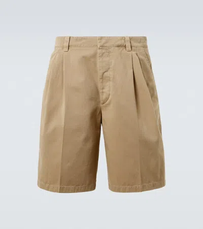 PRADA COTTON BERMUDA SHORTS