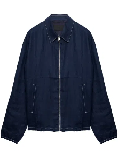 PRADA COTTON BLOUSON JACKET