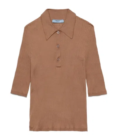 PRADA COTTON POLO SHIRT