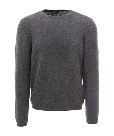 PRADA PRADA CREWNECK KNITTED JUMPER