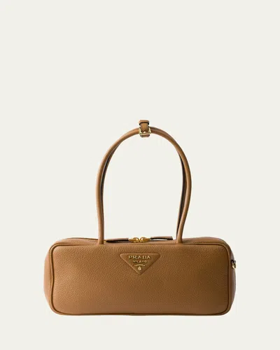 PRADA DAINO SOFT LEATHER SHOULDER BAG