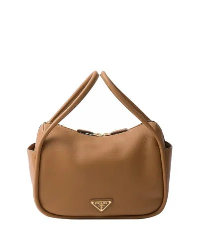 PRADA DARLING LEATHER HANDBAG