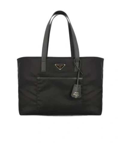 PRADA DOUBLE-HANDLE HANDBAG