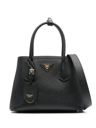 PRADA DOUBLE TOTE BAG